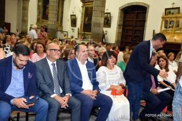 Pregón de las fiestas del Santo Cristo (Foto TA y Antonio Alí)